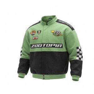 Disney Zootopia Flash Racing Jacket Size Medium - BoxLunch Exclusive NWT
